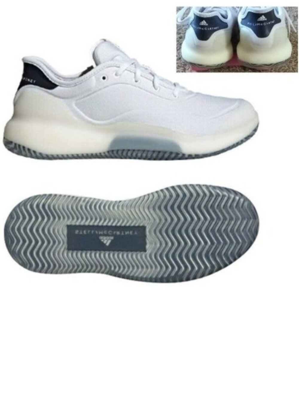 Nwt Adidas Stella McCartney Women Court Boost Tennis Shoes 10